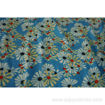 Viscose Crepe  Fashion  Chrysanthemum Print Fabric